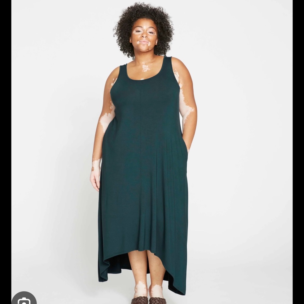 Beautiful deep sea Athena dress size S